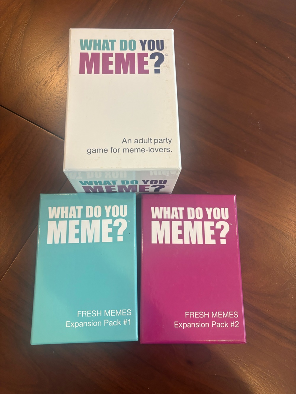 What Do You Meme? Party Game + 2 expansion packs
